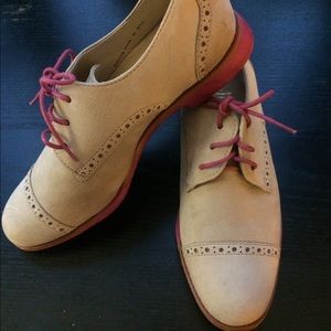 Suede Cole Haan Wingtips